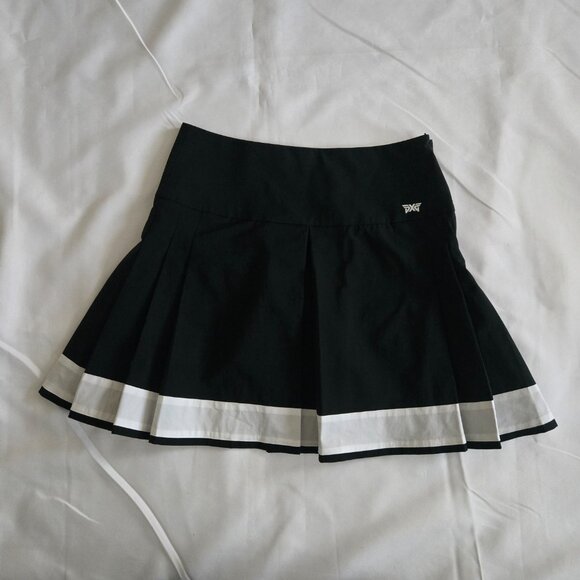 PXG Pleated Golf Skort SZ XS Black & White - Picture 5 of 9